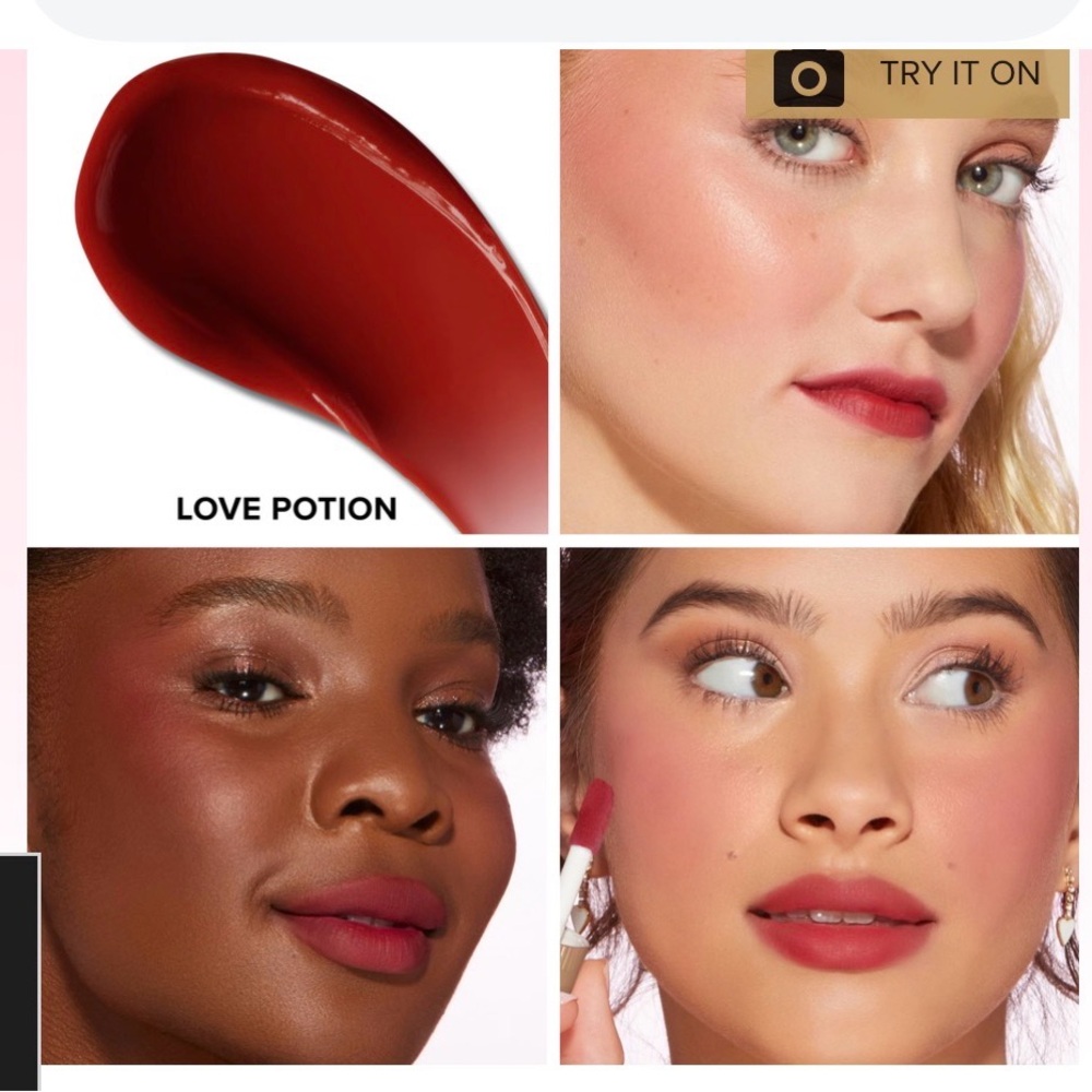 Too Faced Love Potion Heart Box liquid blush - Picture 3 of 16